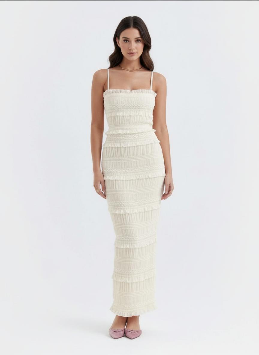 Noe Frill Tiered Dress