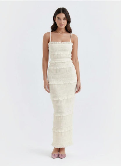 Noe Frill Tiered Dress