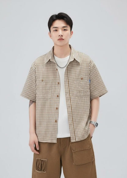 Noe Striped Short Sleeve Shirt