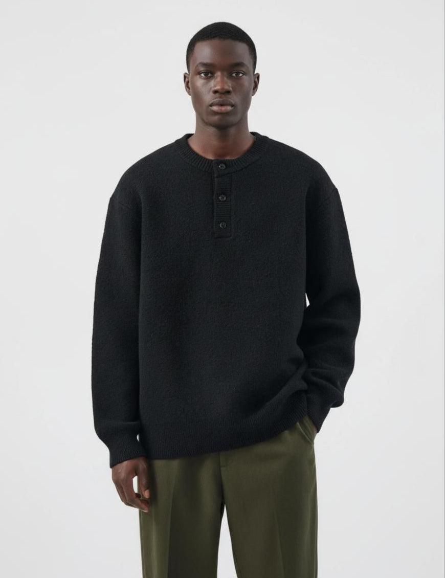 Noe Ribbed Hem Sweater