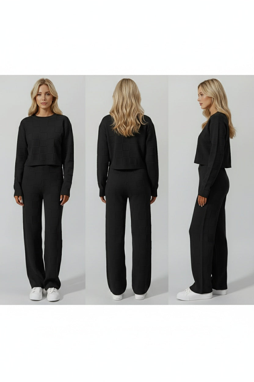 Noe Checkered Set