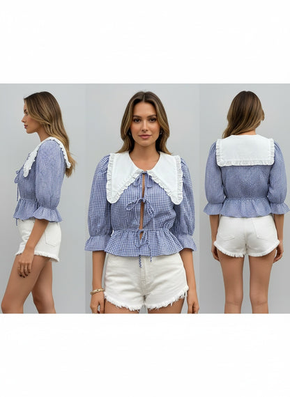 Noe Flounce Top