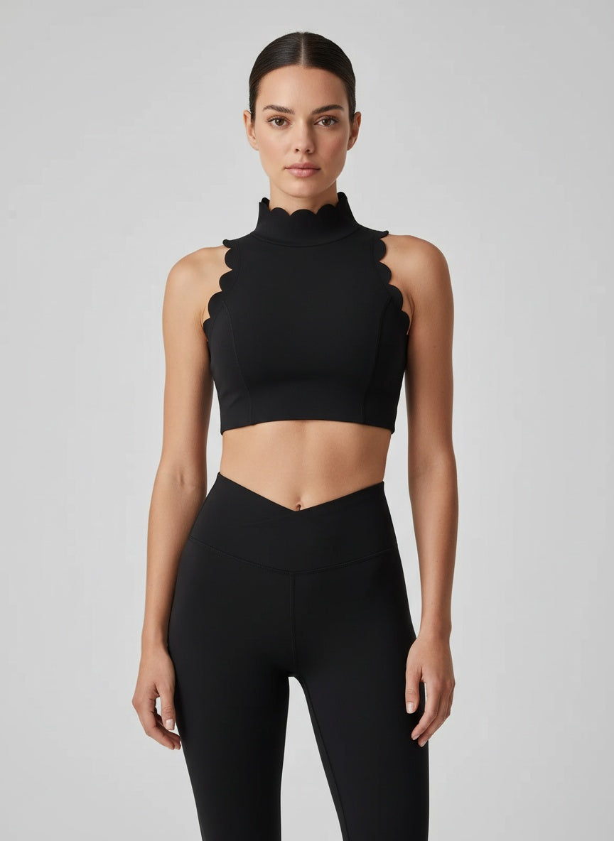Noe Edge Scallop Top