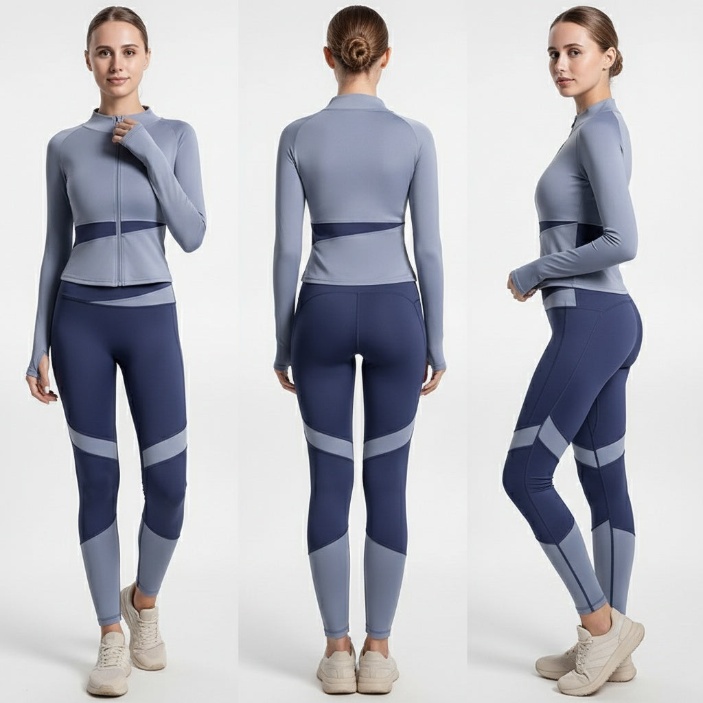 Noe Pulse Gradient Zip Top