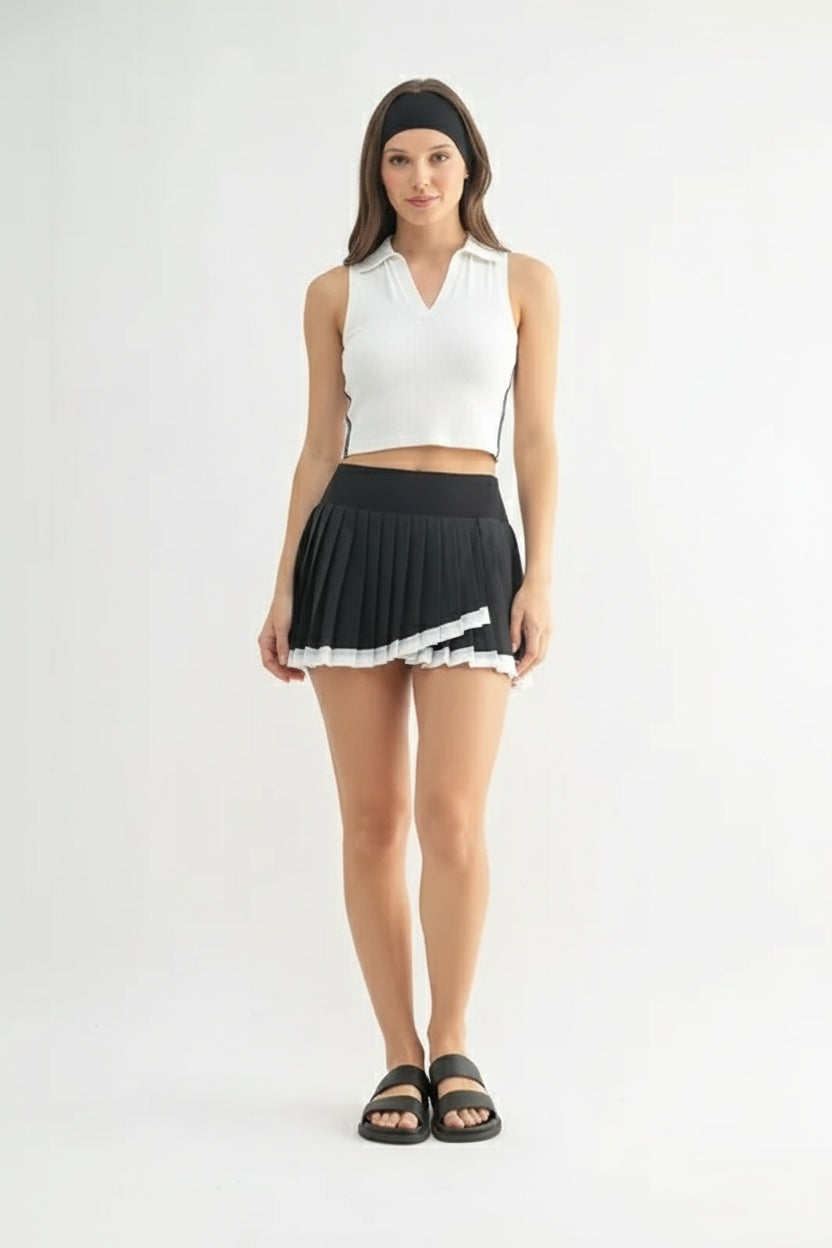 NoeAce Pleated Skirt