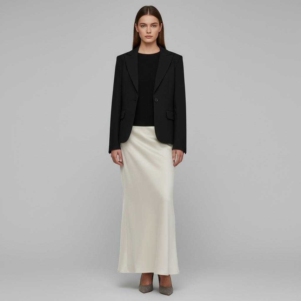 Summer Spring Casual Elegant Solid Color Cotton Maxi Long Dress Skirts