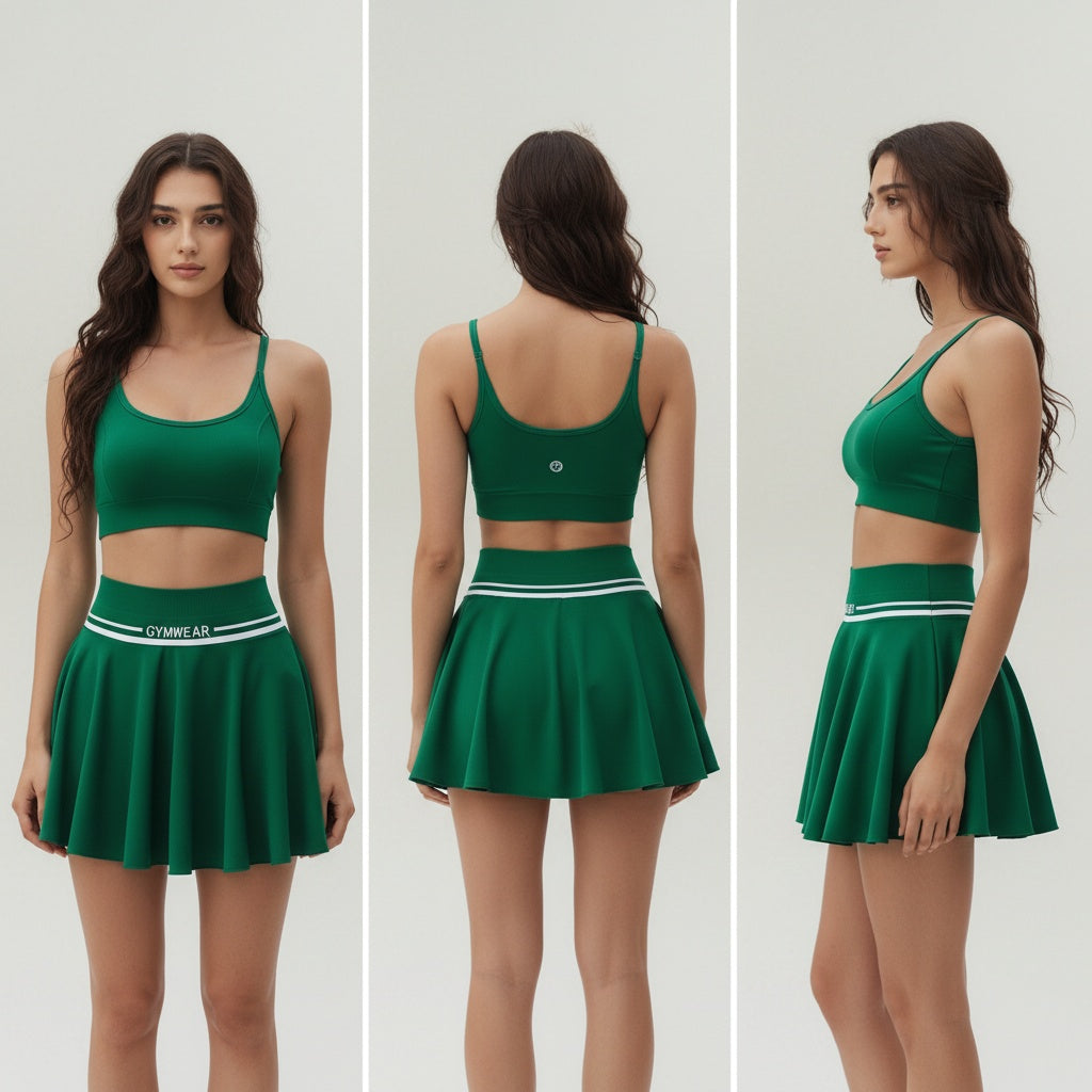 Noe Curve Ruched Skirt