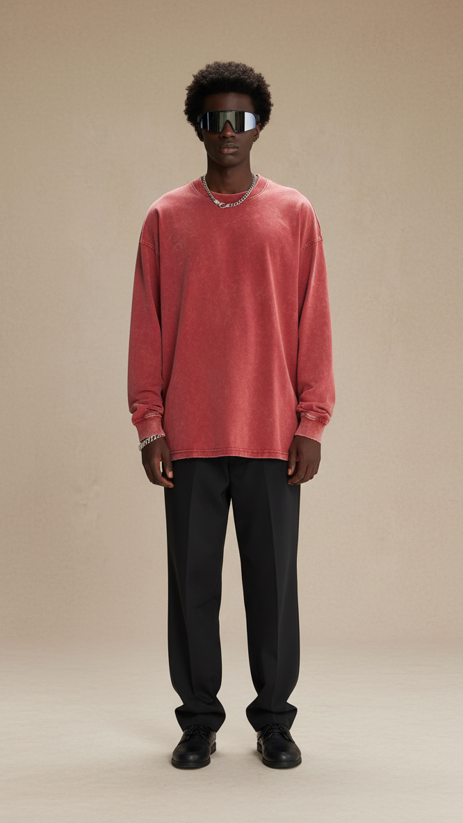 NoeWashed Oversized Tee