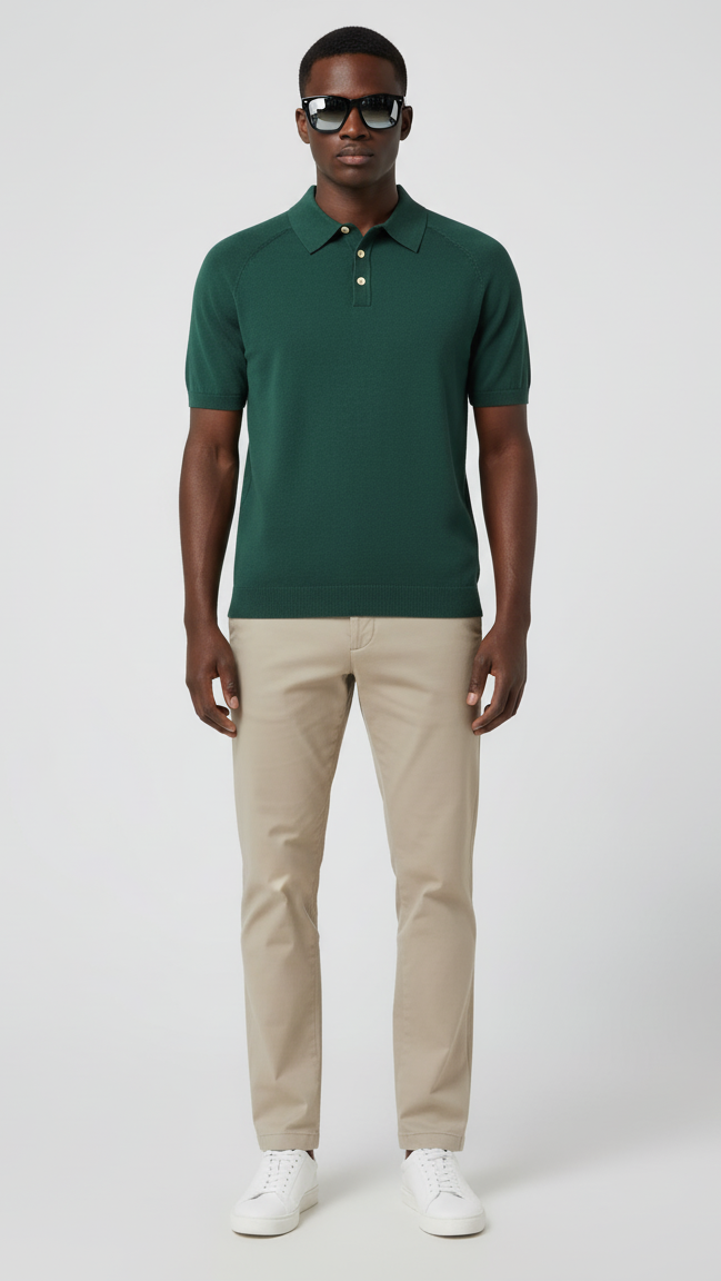 Noe Short Sleeve Polo