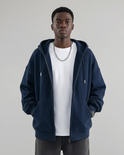 Noe Preston Zip-Up Sweater