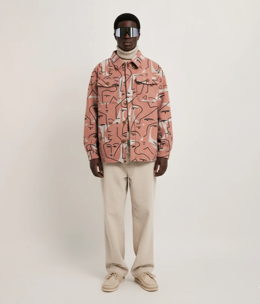 Noe Strata Print Jacket